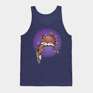 Red Fox Resting at night Tank Top